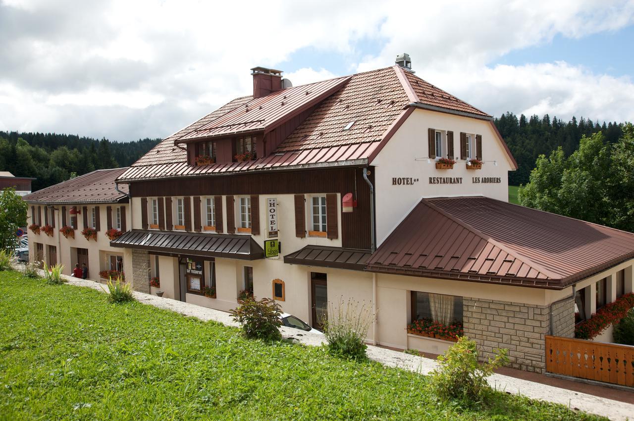 Logis Les Arobiers Hotel Lamoura Luaran gambar